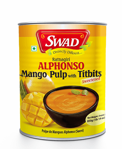 Alphonso Mango Pulp with TitBits - Alphonso Mango Slice - Vimal Agro Products Pvt Ltd - Irresistible Taste